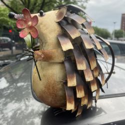 Harold The Hedgehog Metal Watering Can Handmade  