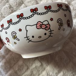 Hello Kitty Christmas Bowl