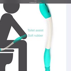 Toilet Assist.  Made Of Soft Rubber