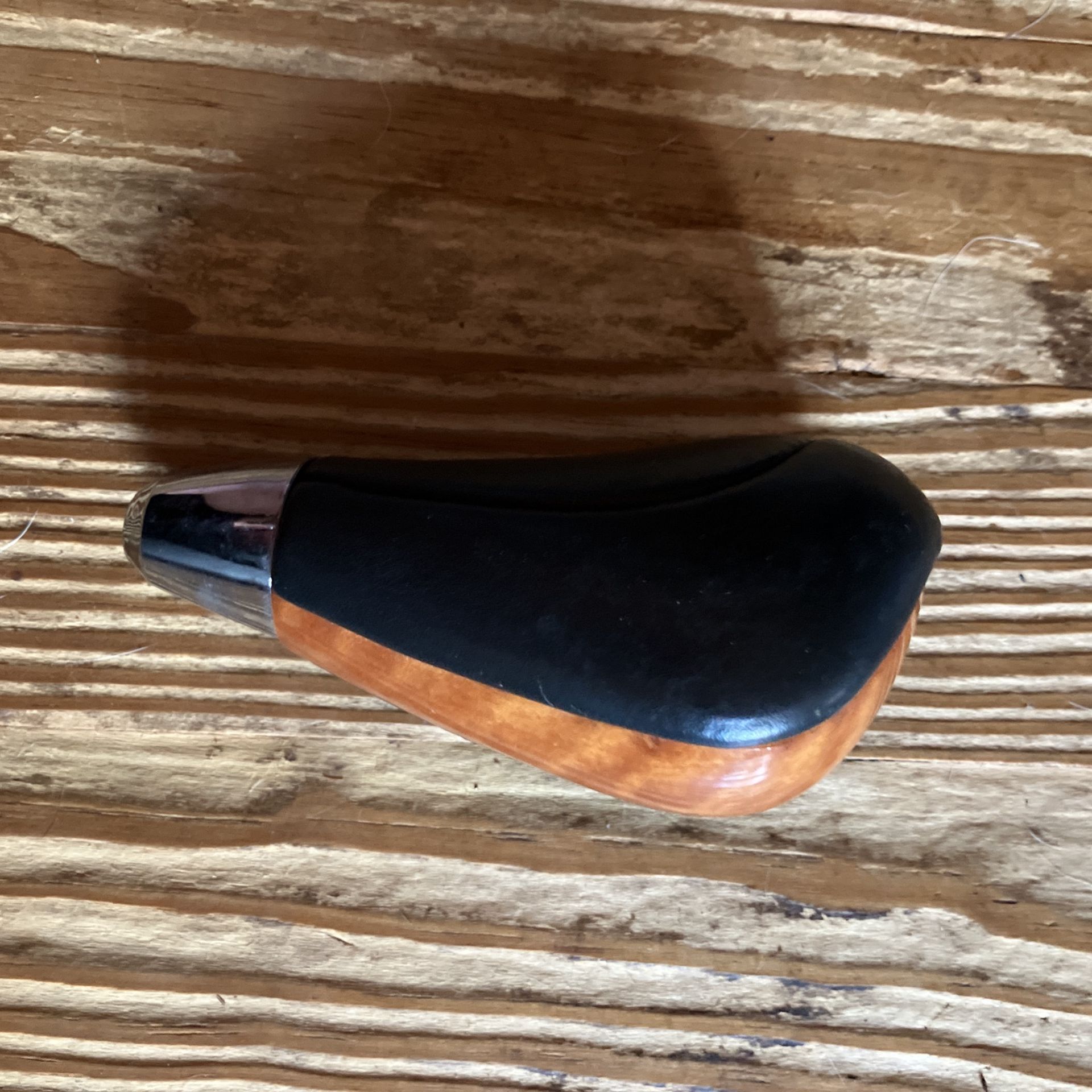 Wood/Leather Gearshift Knob