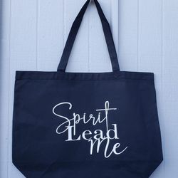 "Spirit Lead Me" Tote Bag