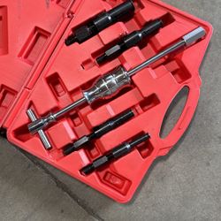 Blind Inner Bearing Puller Set 5pcs Slide Hammer Puller Tool