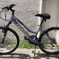 Huffy Mountain Bike, Wheel Size 24” Front Suspension 