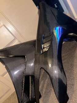 Carbon fiber fenders g37