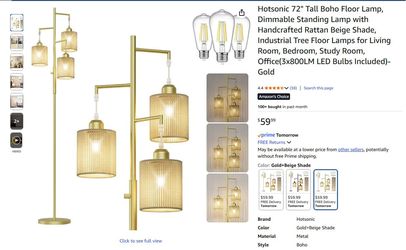 Boho Floor Lamp