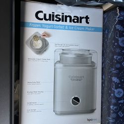 [NEW IN BOX] Cuisinart Ice Cream Maker
