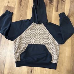 Coach Hoodie In Organic Cotton mens size M 