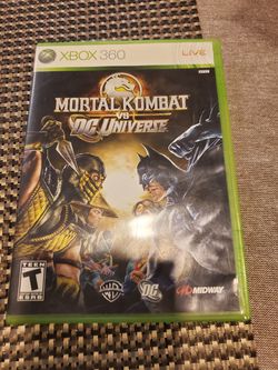 Mortal Kombat vs DC Universe Xbox 360 Game