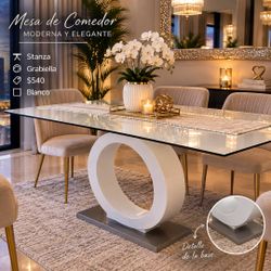 Mesa de cristal