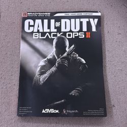 Brady Games Guide Call Of duty  Black oPS II