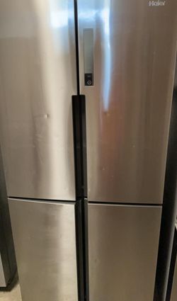 Haier French Door Stainless Steel Refrigerator
