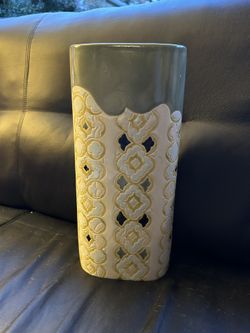 Tall Ceramic Pottery Decorative Planter Home Decor Accent