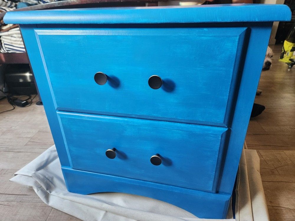 Distress Blue Drawer