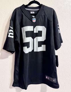 Nike NFL Football Jersey OAKLAND en RAIDERS Khalil Mack #52 Youth Size L (14/16)