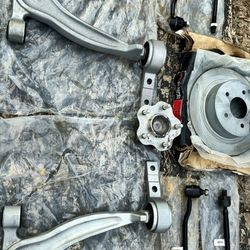 2002-2008 Nissan Maxima/Altima suspension kit, hub assembly, ceramic rotor