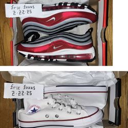Air Max ‘97, Converse All Star Hi