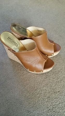 Michael Kors wedge shoes