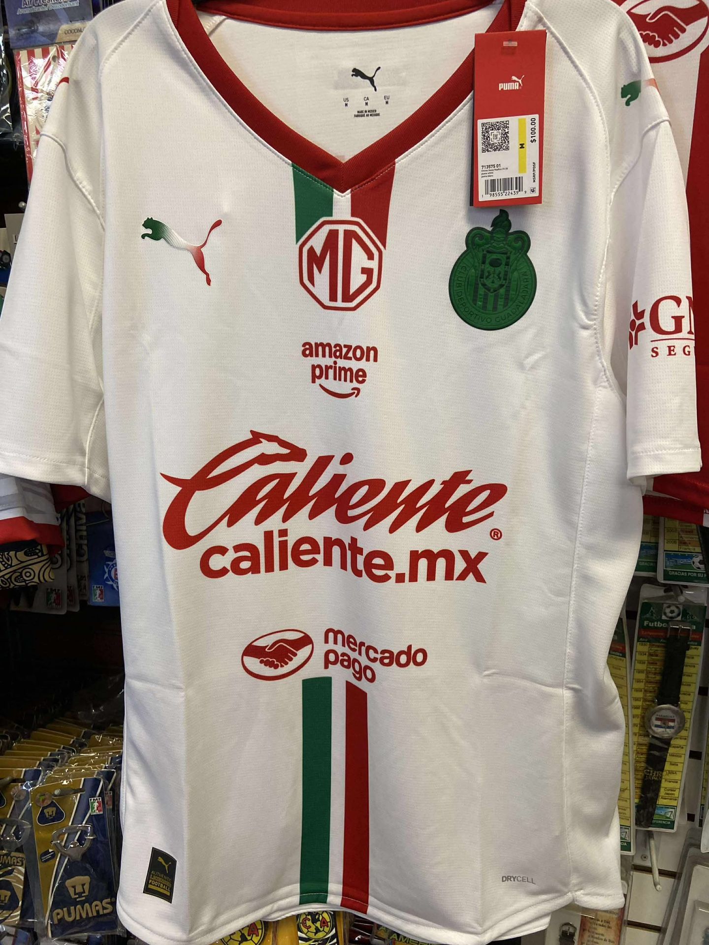 Nuevas playeras originales de las chivas