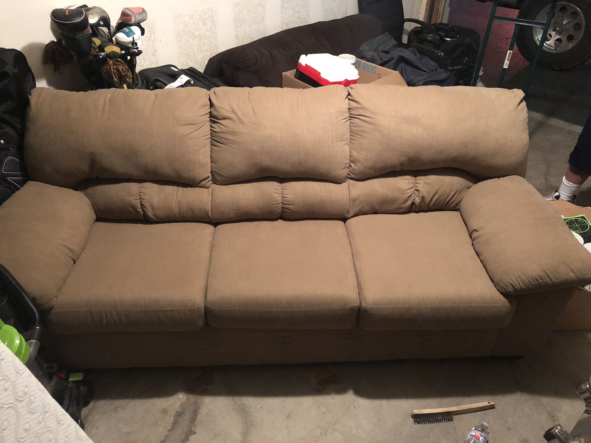 Couch and Chair. Both for $100.