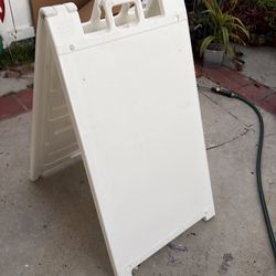 Signage stand, $20 pick up only 47”H 27” W