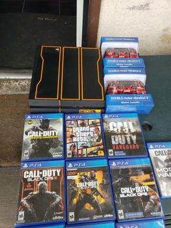 $220! 1 Control & Call of duty Edition PS4 2017 1TB Has Games installed. Extra control $30! & $20! Per Game or 6 for $100!. This is Quality. Cash & tr