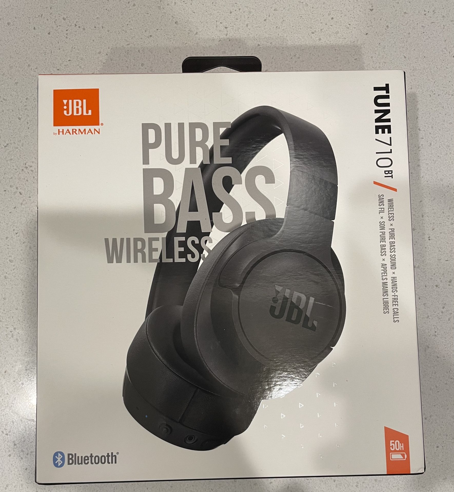 JBL PureBass Wireless Tune 710 Headphones