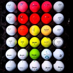 30 assorted premium brand golf balls for $17
Immaculate Condition,  Clean and ready for the fairways 