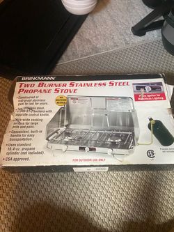 Two Burner Propane Stove