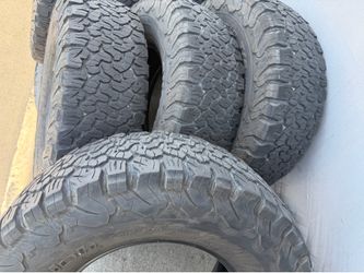 (4) 265/75R16 BFGoodrich All Terrain