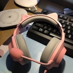 HECATE G2 pink computer headset