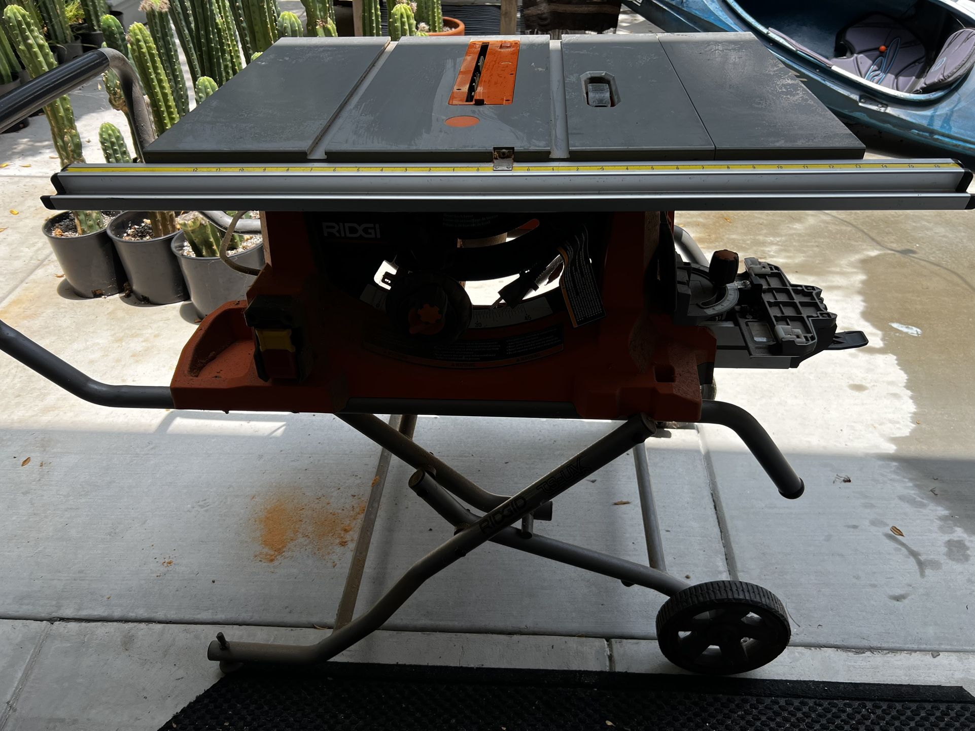 Ridgid Table Saw