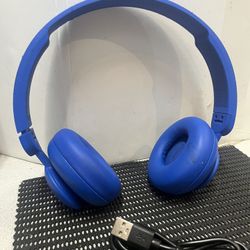 ONN Groove Wireless on Ear headphones-Blue  