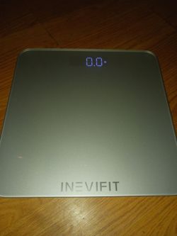 Inevifit Bathroom Scale, Highly Accurate Digital Bathroom Body Scale, Measures Weight up to 400 lbs