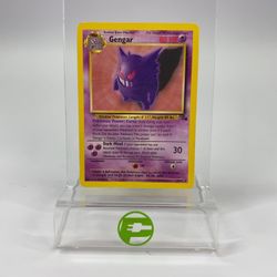 Pokémon TCG Fossil Gengar 20/64 Regular English