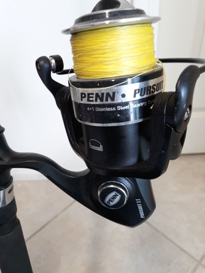 PENN PURSUIT II 6000 WITH DAIWA 7FT 15-30LBS