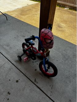 kids spider-man bicycle
