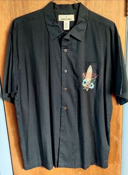 Classic Paradise Shores Embroidered Surf Shirt