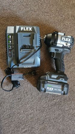 Flex 24v mid torque impact wrench 1/2 in