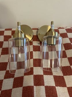 Gold Vanity Lights: Brand New