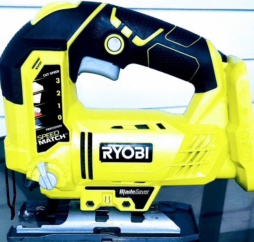 Ryobi 18v H P Brushless Jig Saw With Precision Cutting And Speed Match With Blade Saver 