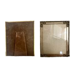 MCM antique ornate metal picture frame