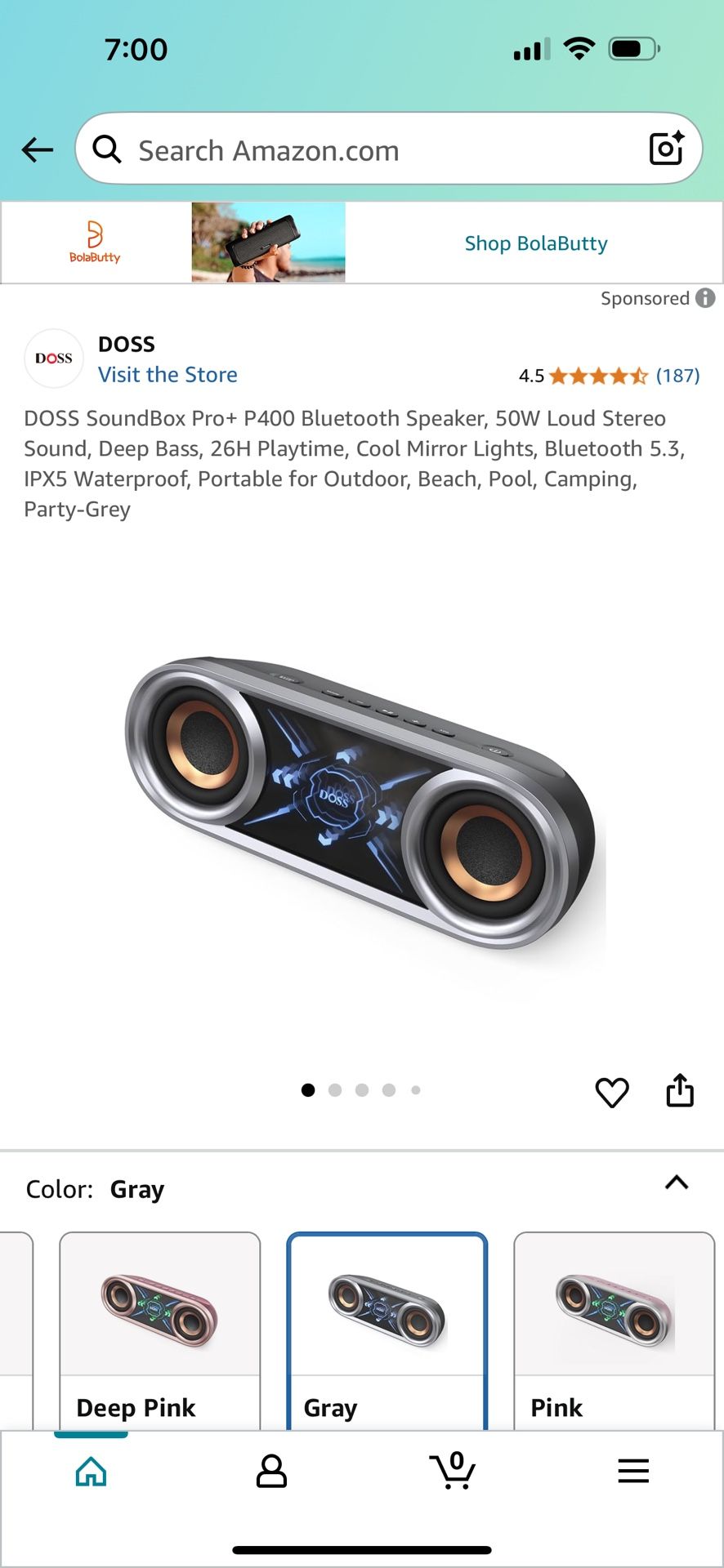 Doss Wireless Portable Speaker