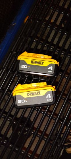 DeWalt batteries
