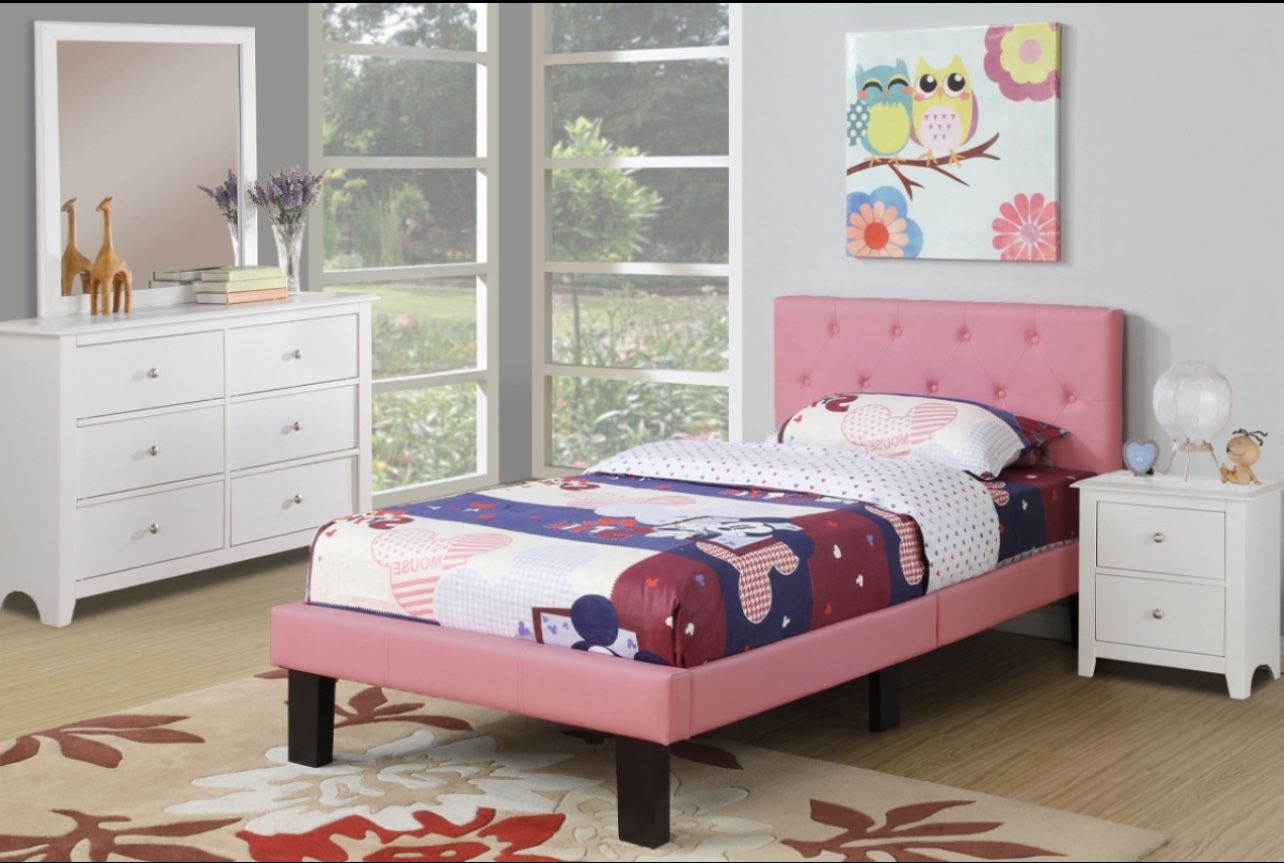 Twin Bed Frame Not Including Mattress 