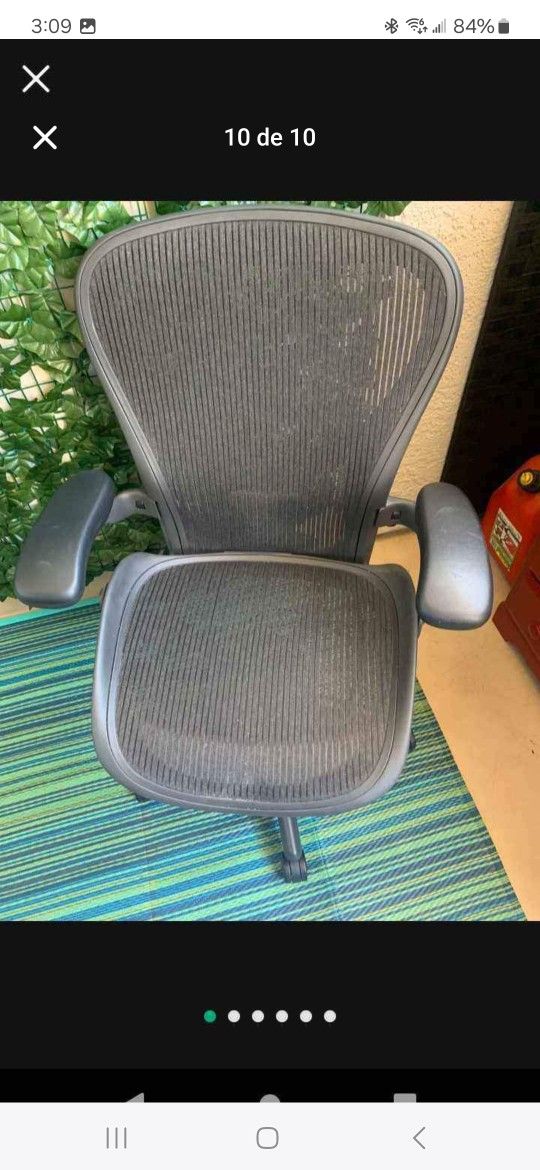Herman Miller Aeron Size C Fully Ergonomic 