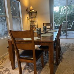 Beautiful Elm Dining Table