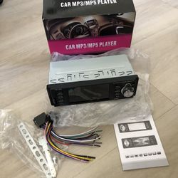 Car Stereo Single Din Bluetooth