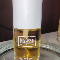  Lady Stetson By Coty Cologne Spray Perfume Bottle .375 Oz Me
