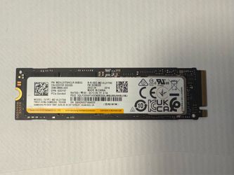 Samsung NVMe 1TB SSD
