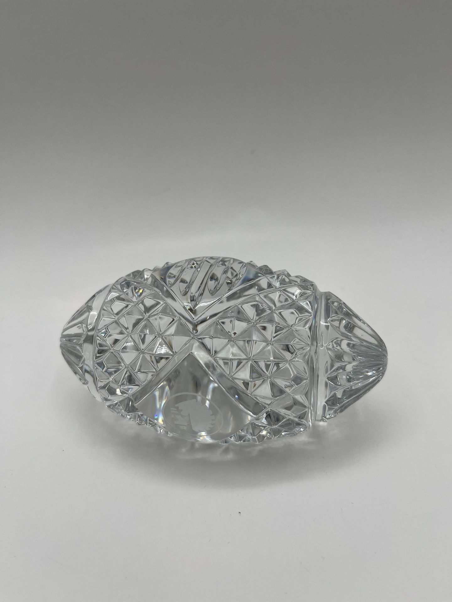 Waterford Crystal Football Paperweight 